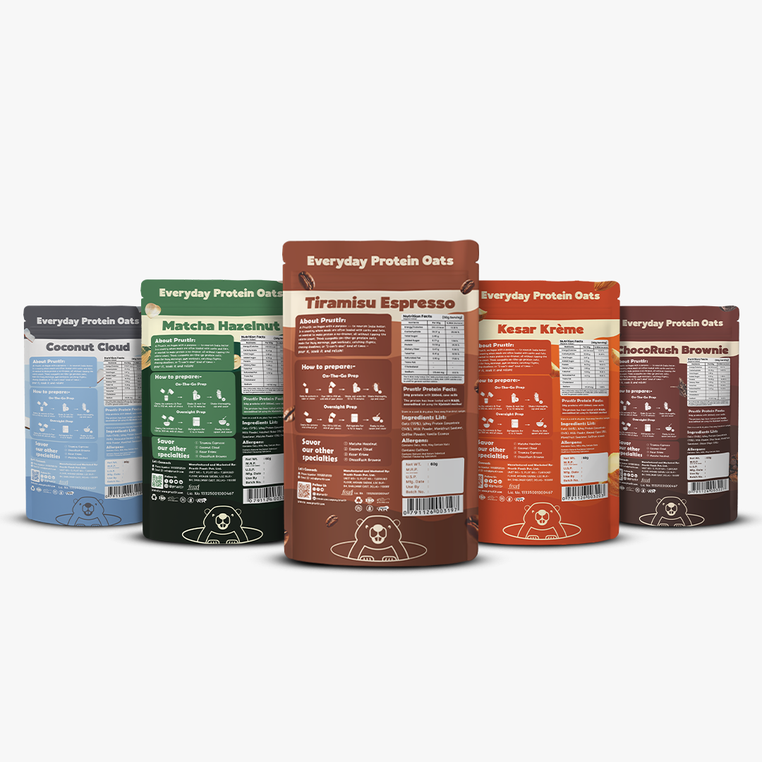 Assorted Bundle of 5 – Everyday Protein Oats