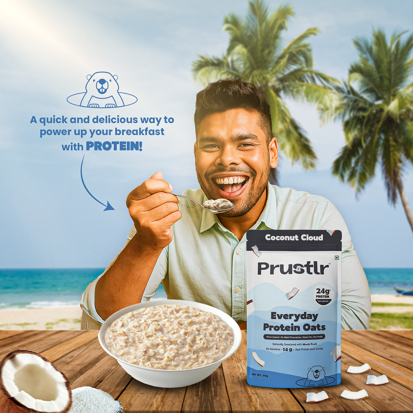 Coconut Cloud – Everyday Protein Oats
