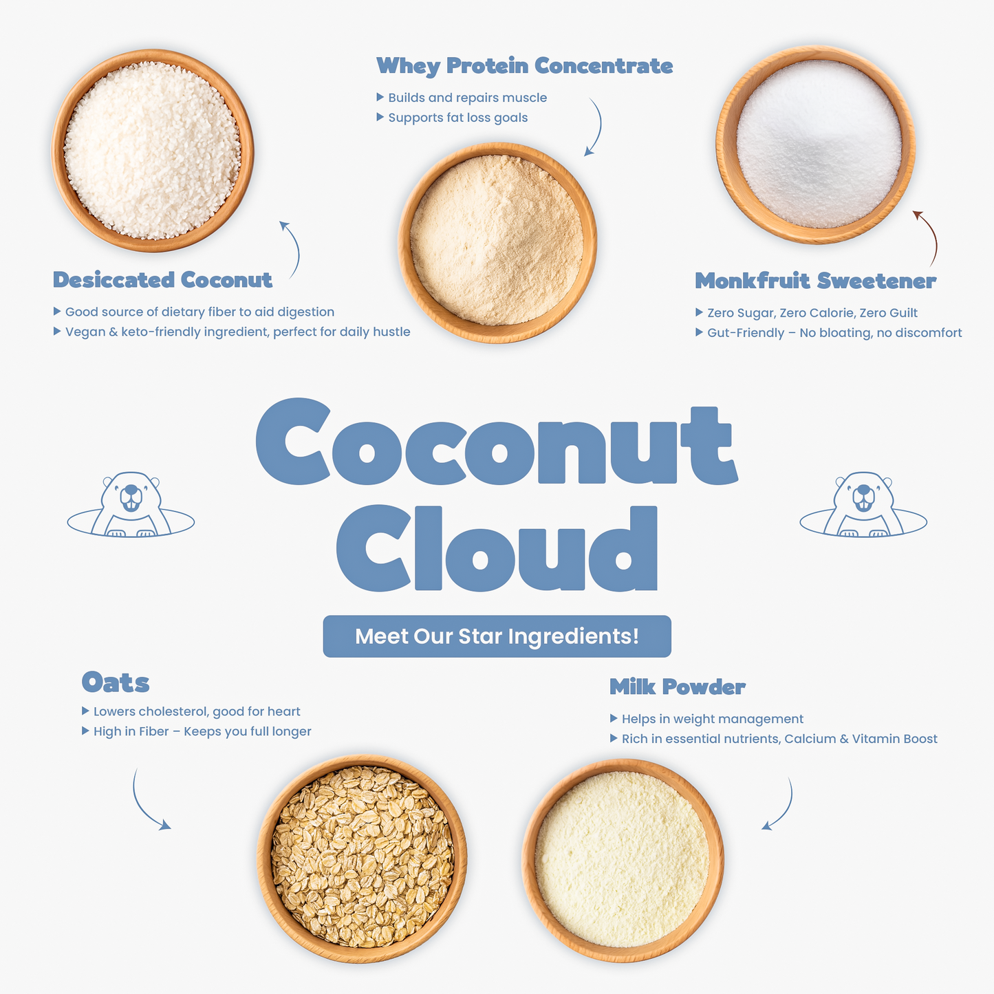 Coconut Cloud – Everyday Protein Oats
