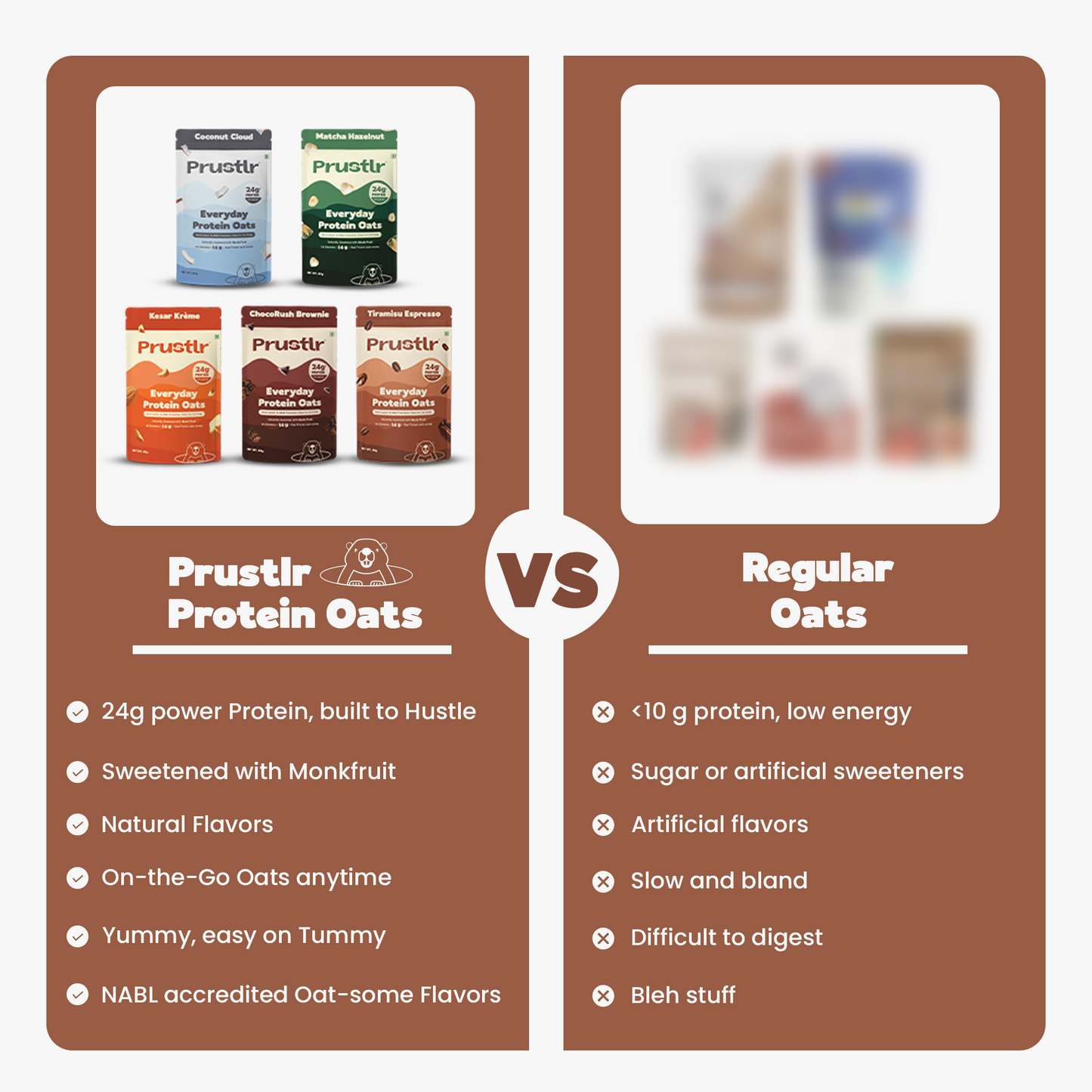 Assorted Bundle of 5 – Everyday Protein Oats