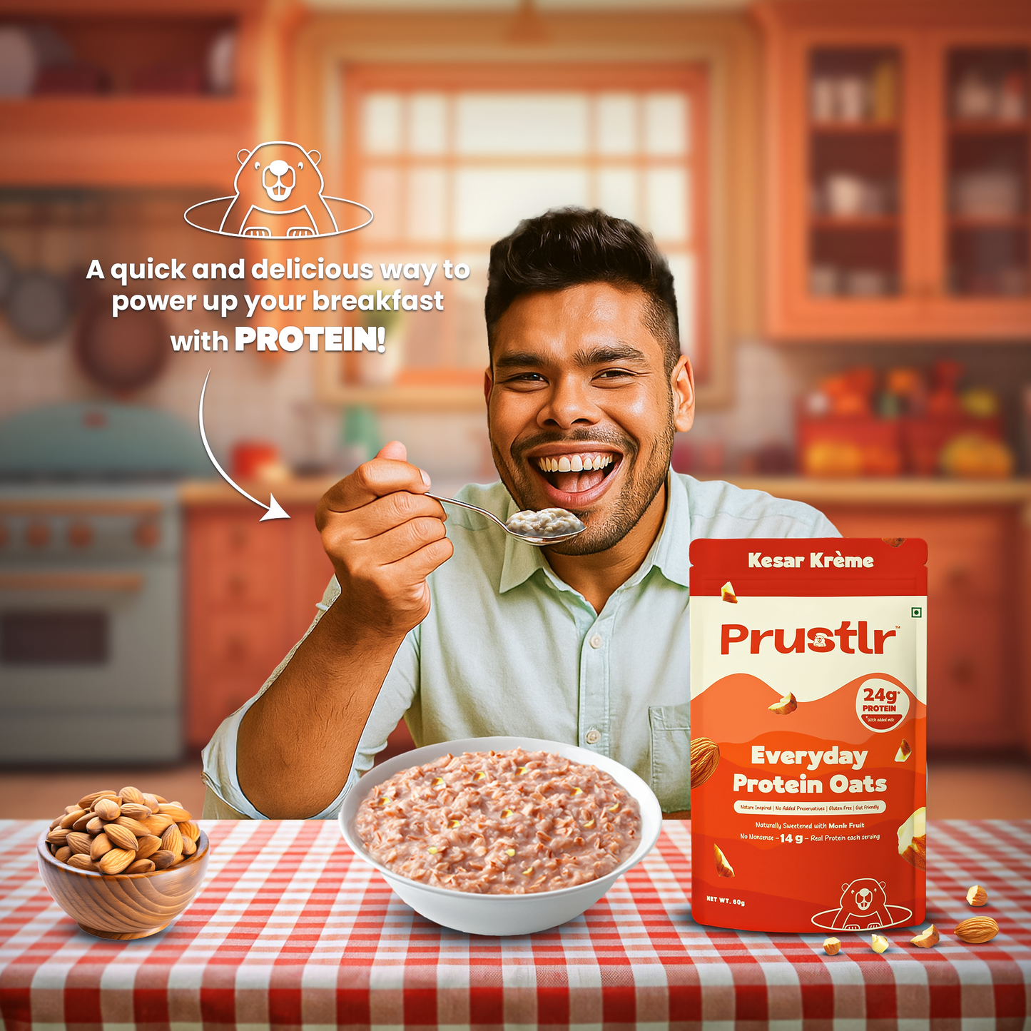 Kesar Krème – Everyday Protein Oats