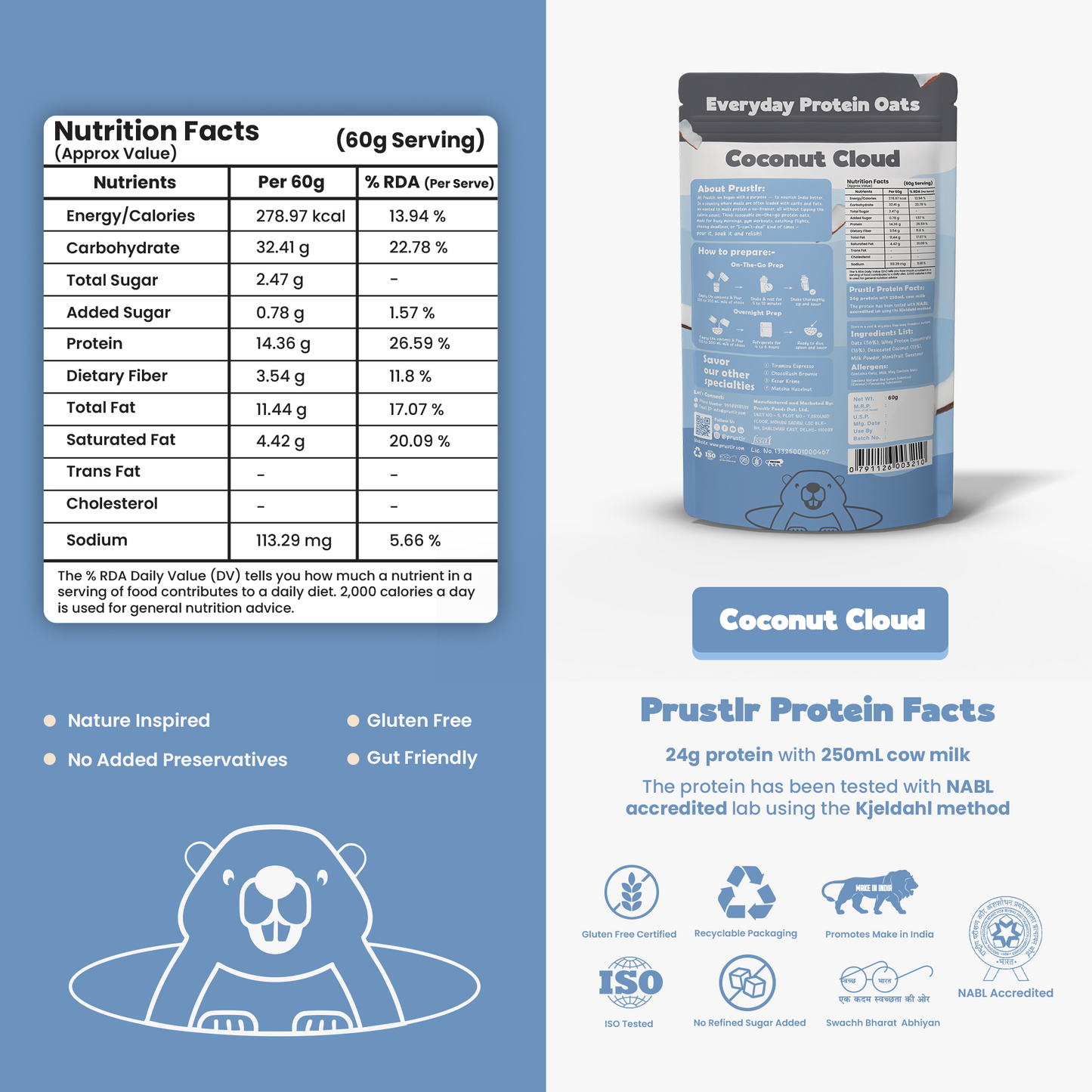 Coconut Cloud – Everyday Protein Oats