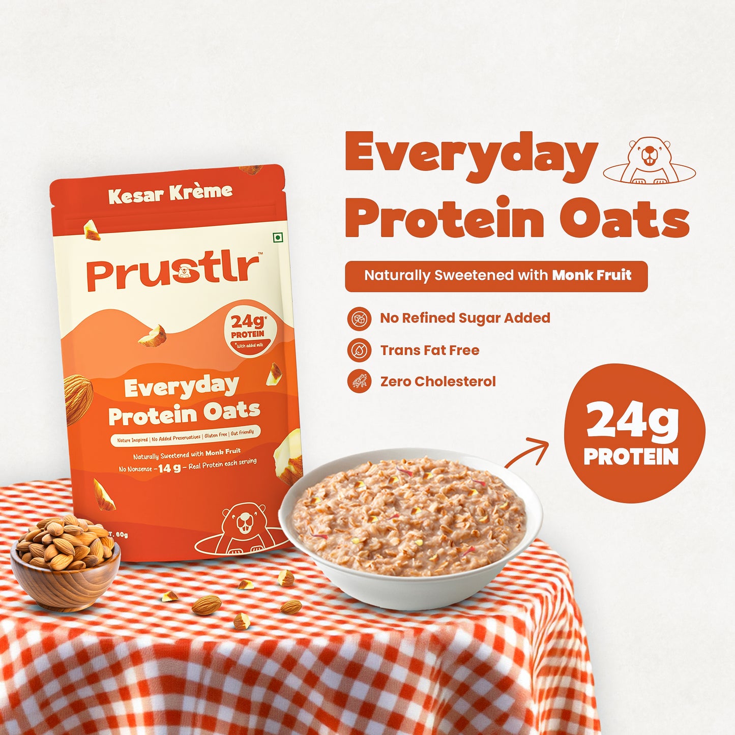 Kesar Krème – Everyday Protein Oats