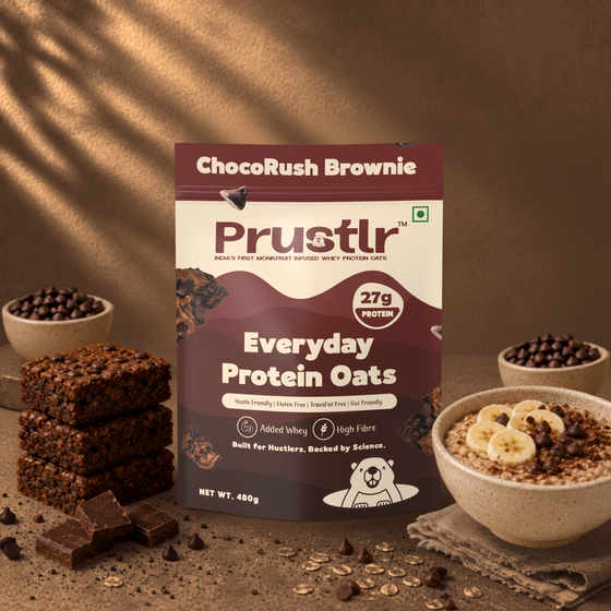 ChocoRush Brownie – Everyday Protein Oats - 480 g Main image