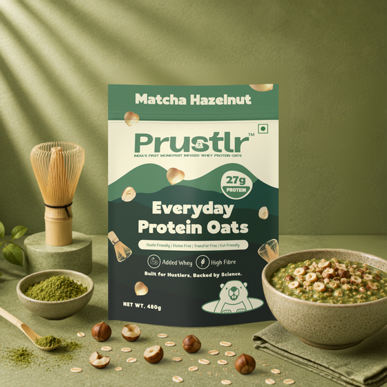 Matcha Hazelnut – Everyday Protein Oats - 480 g Main image