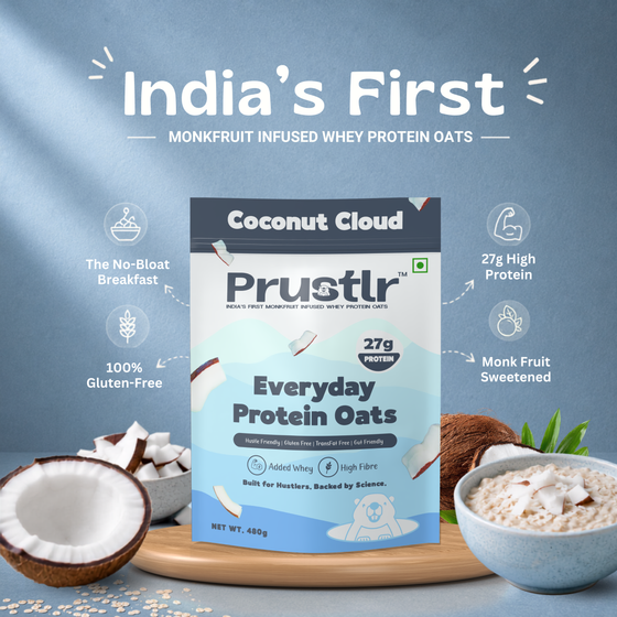 Coconut Cloud – Everyday Protein Oats - 480g Secondary image