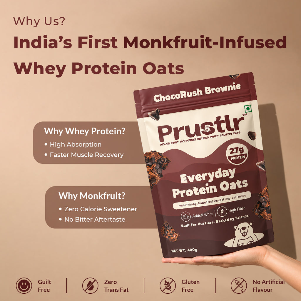 ChocoRush Brownie – Everyday Protein Oats - 480 g