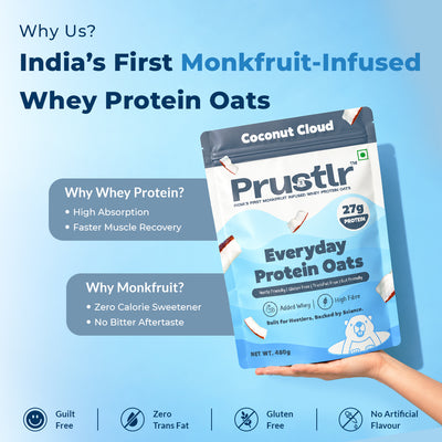 Coconut Cloud – Everyday Protein Oats - 480g Secondary image