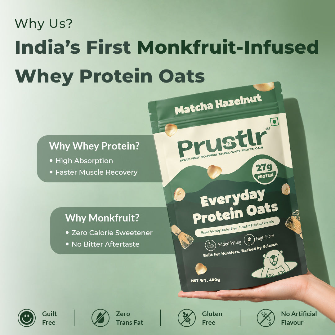 Matcha Hazelnut – Everyday Protein Oats - 480 g