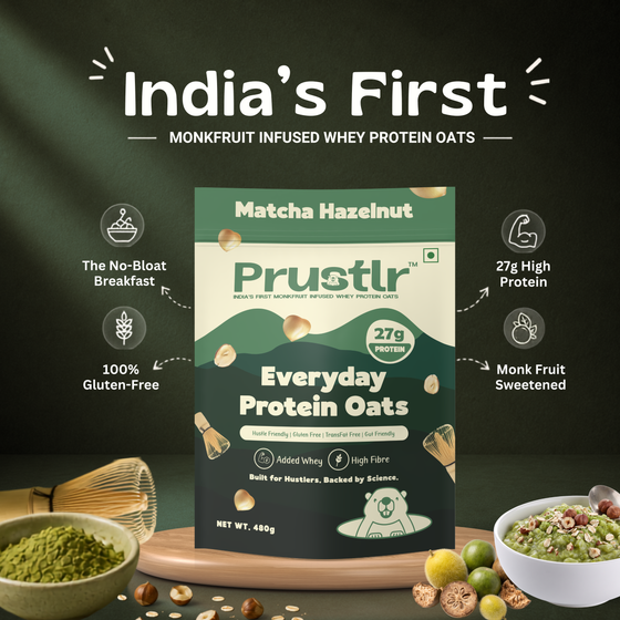 Matcha Hazelnut – Everyday Protein Oats - 480 g Secondary image