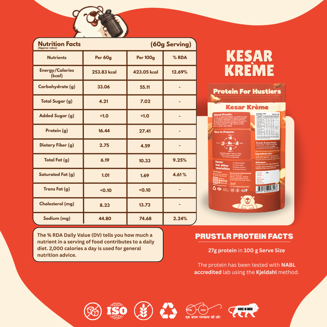 Kesar Krème – Everyday Protein Oats