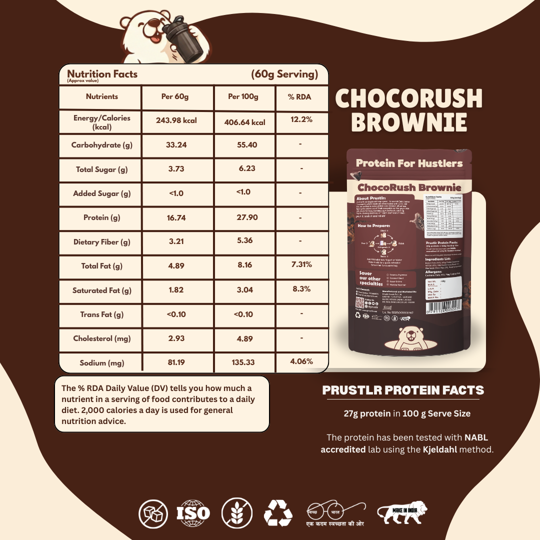 ChocoRush Brownie – Everyday Protein Oats