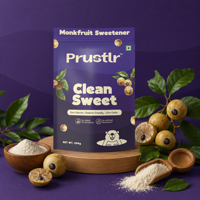 Prustlr Clean Sweet Monkfruit Sweetener-200g Main image