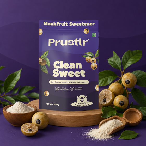Prustlr Clean Sweet Monkfruit Sweetener-200g Main image