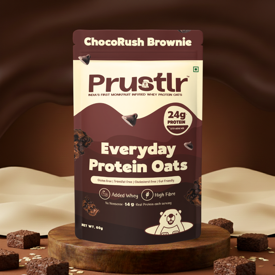 ChocoRush Brownie whey protein oats  Main image