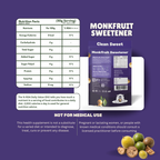 Prustlr Clean Sweet Monkfruit Sweetener-200g